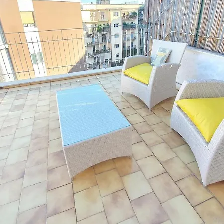 Blue Sky Rooftop - Policlinico Apartamento Bari